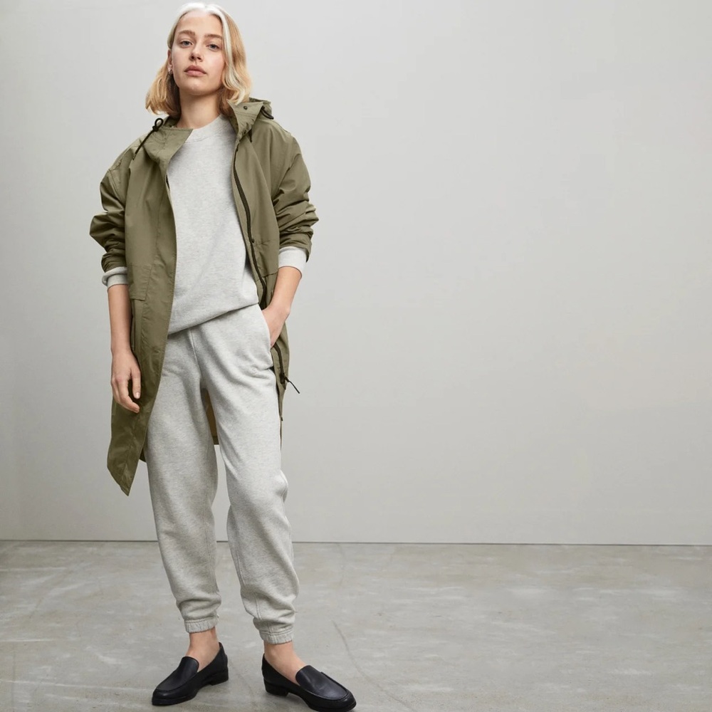 Everlane The ReNew Anorak - Bay Leaf Large